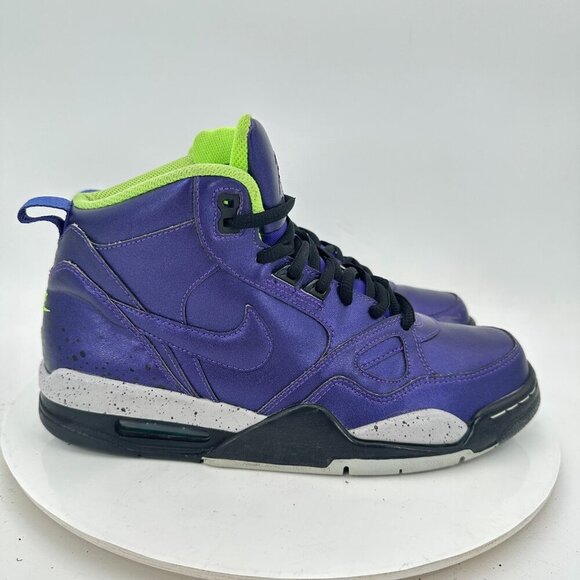 Nike Flight 13 Women Size 9.5 616298 500 Mid Electro Purple Basketball Shoes - Picture 4 of 11